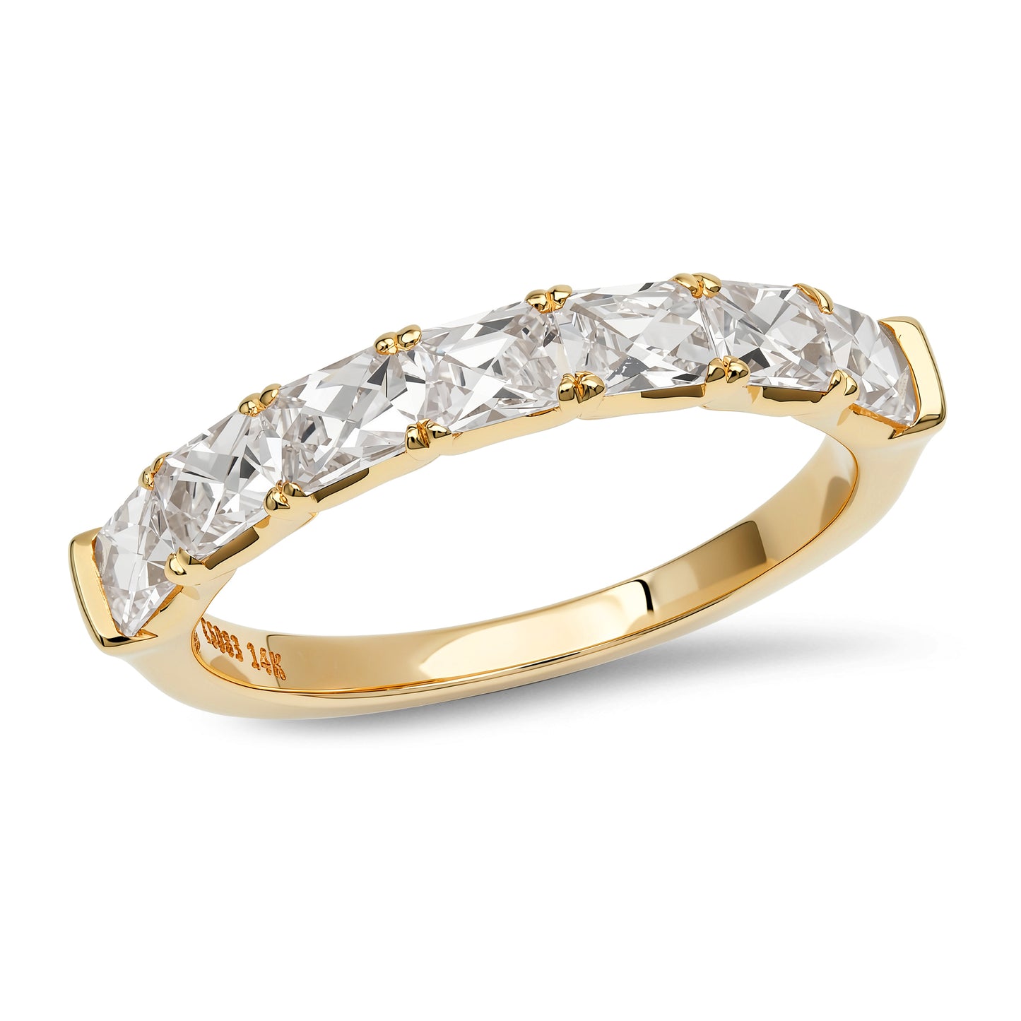 Diamond Eternity Ring in Yellow Gold
